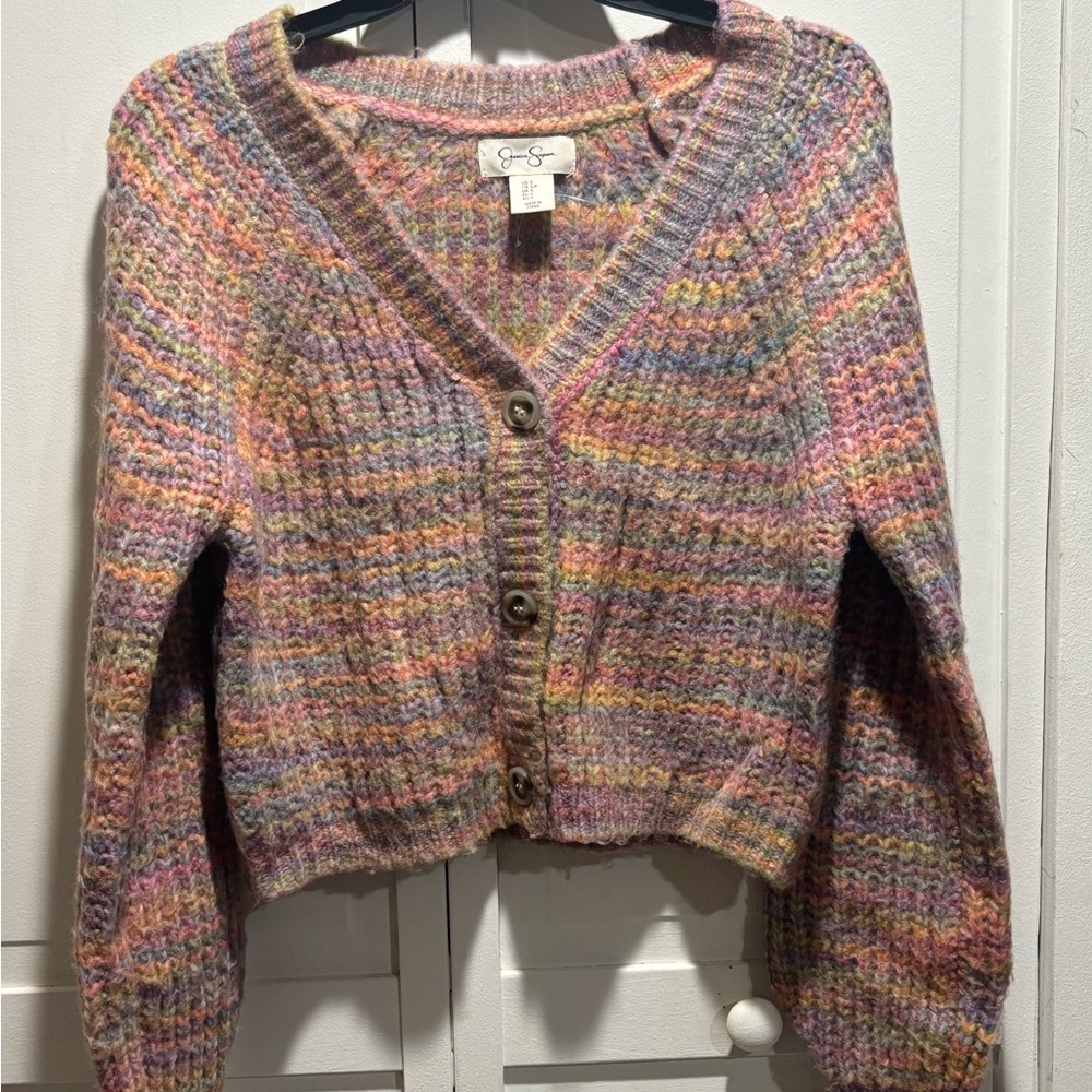 Jessica Simpson‎ Colorful Knit Women's Sweater size small